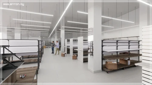 Интерьер магазина Kari, МинскMall-2025