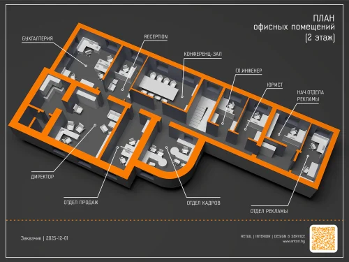 Планировка офисных помещений