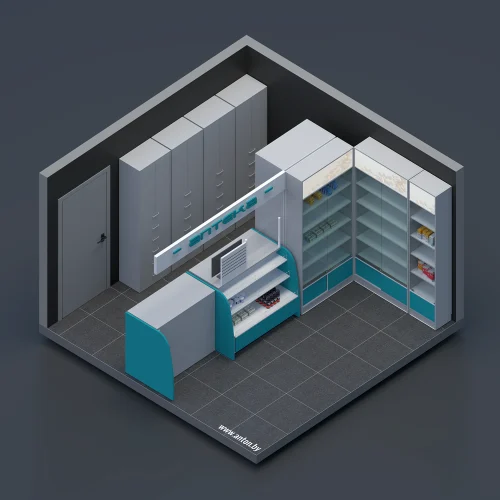 Аптека (lowpoly)